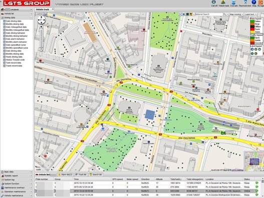 GPS cyfrowe mapy